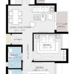 Jaypee Kube Floor Plan