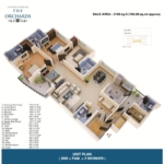 The Orchards 3Bhk+S 2315 Sq ft.