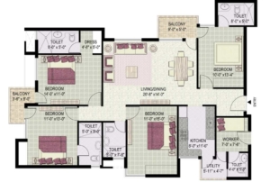 Kosmos 2050 Sq.ft